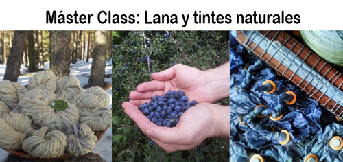 Master Class sobre Lana y Tintes Naturales en al Nomada Market Pura Lana Edition
