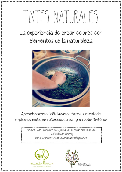 Iniciación a los tintes naturales