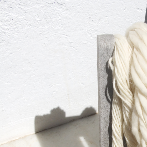 Madejas de lana virgen